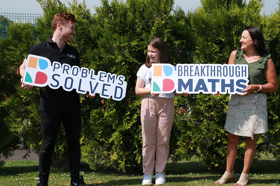 | TJ and Lydia student and Susanne mum | Breakthrough Maths